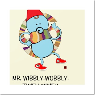 Mr. Wibbly-Wobbly-Timey-Wimey Posters and Art